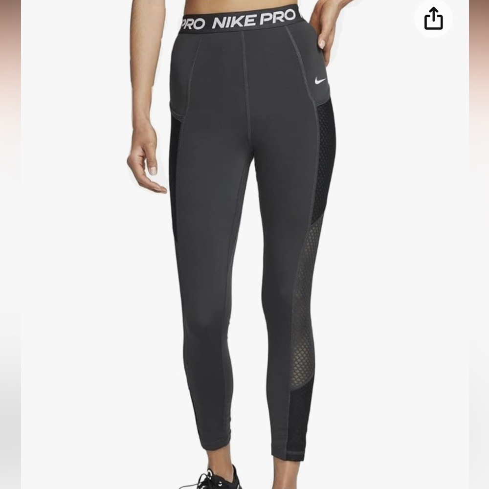 Nike womens Tights

Color: Dark Smoke Grey/Black/White. NWOT. Size small.